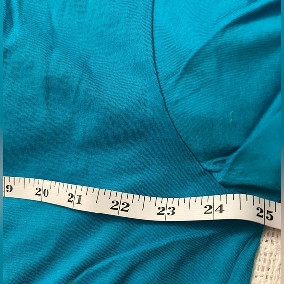 Alfani blue T-shirt, all cotton, XX large. - Picture 2 of 5